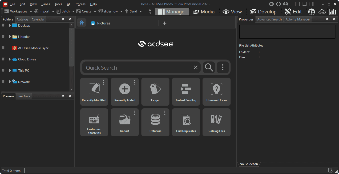ACDSee Pro 2026 v19.1.0 ACDSee Photo Studio Professional 2026 Screenshot