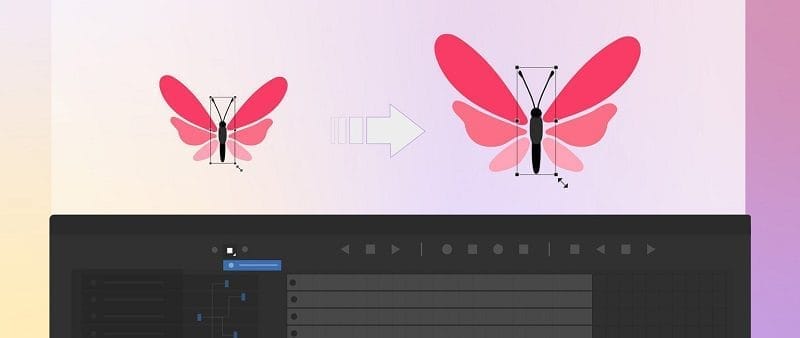 ภาพประกอบการใช้งานโปรแกรม Adobe Animate 2022 ลำดับที่ 2