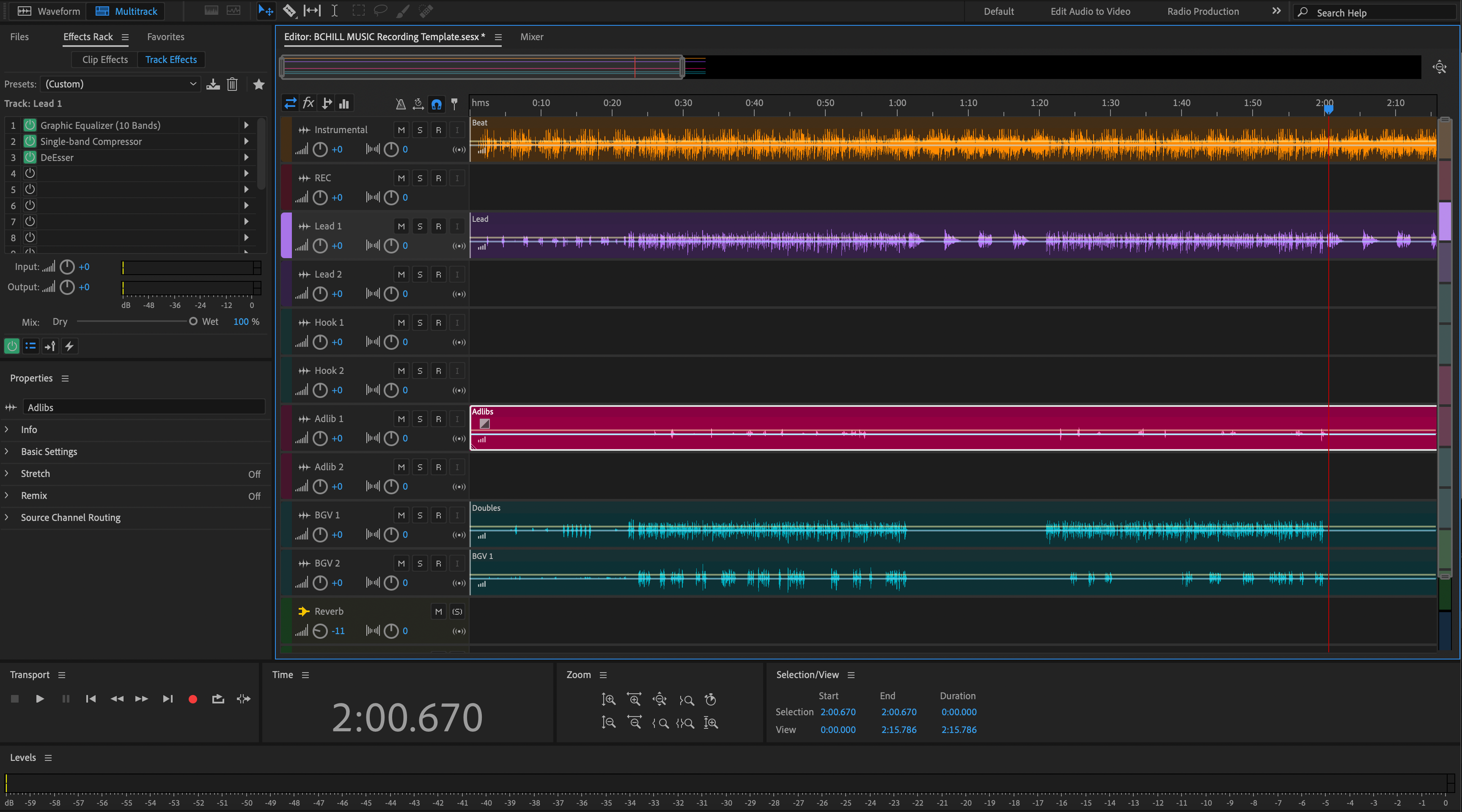 ภาพประกอบการใช้งานโปรแกรม Adobe Audition 2026 v26.3.0 ลำดับที่ 2