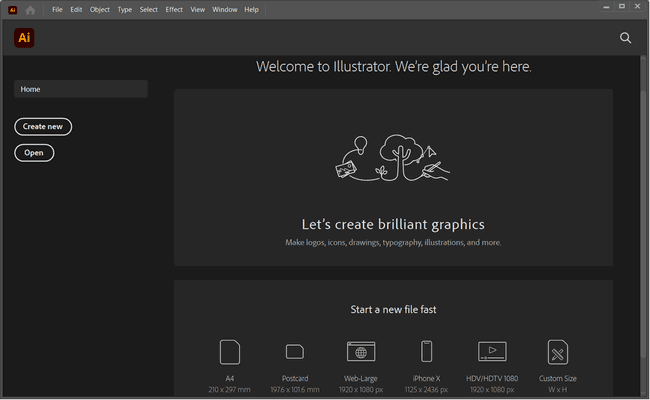 ภาพประกอบการใช้งานโปรแกรม Adobe Illustrator 2022 ลำดับที่ 2