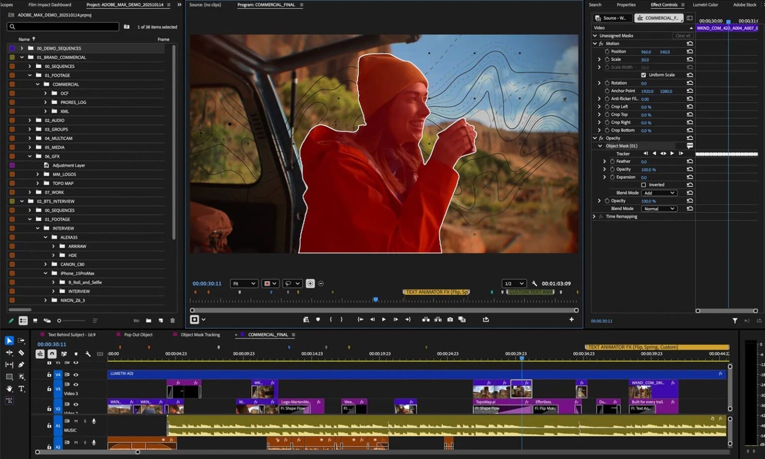 ภาพประกอบการใช้งานโปรแกรม Adobe Premiere Pro 2026 v26.3.2 ลำดับที่ 2