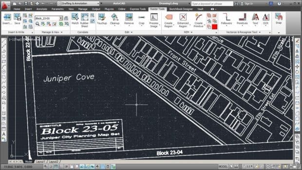 ภาพประกอบการใช้งานโปรแกรม AutoCAD 2018.1.2 (x86/x64) ลำดับที่ 2