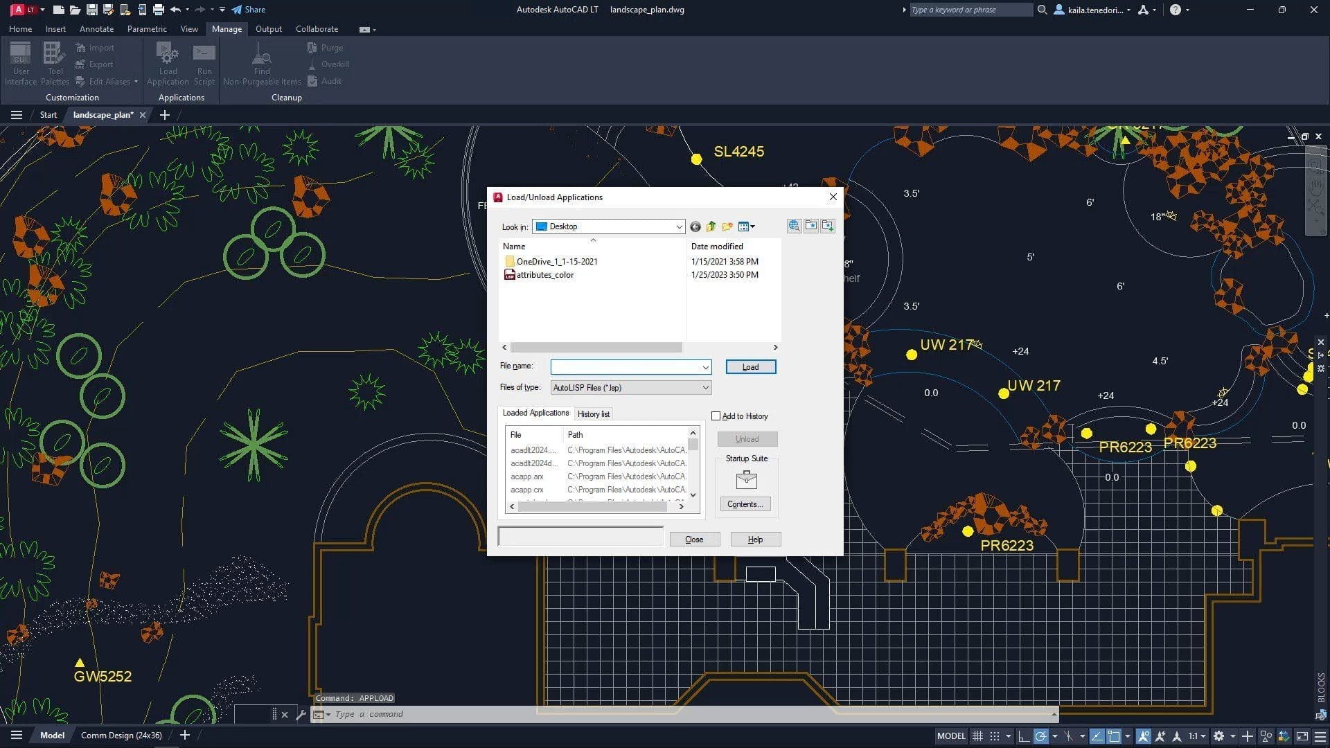 Autodesk AutoCAD LT 2024.1.8 (x64) ภาพหน้าจอโปรแกรม Autodesk AutoCAD LT 2024.1.8 (x64)