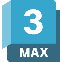 Autodesk 3ds MAX 2026.2 โลโก้ของโปรแกรม Autodesk 3ds MAX 2026.2