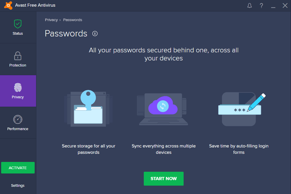 ภาพประกอบการใช้งานโปรแกรม Avast Free Antivirus 2026 ลำดับที่ 2