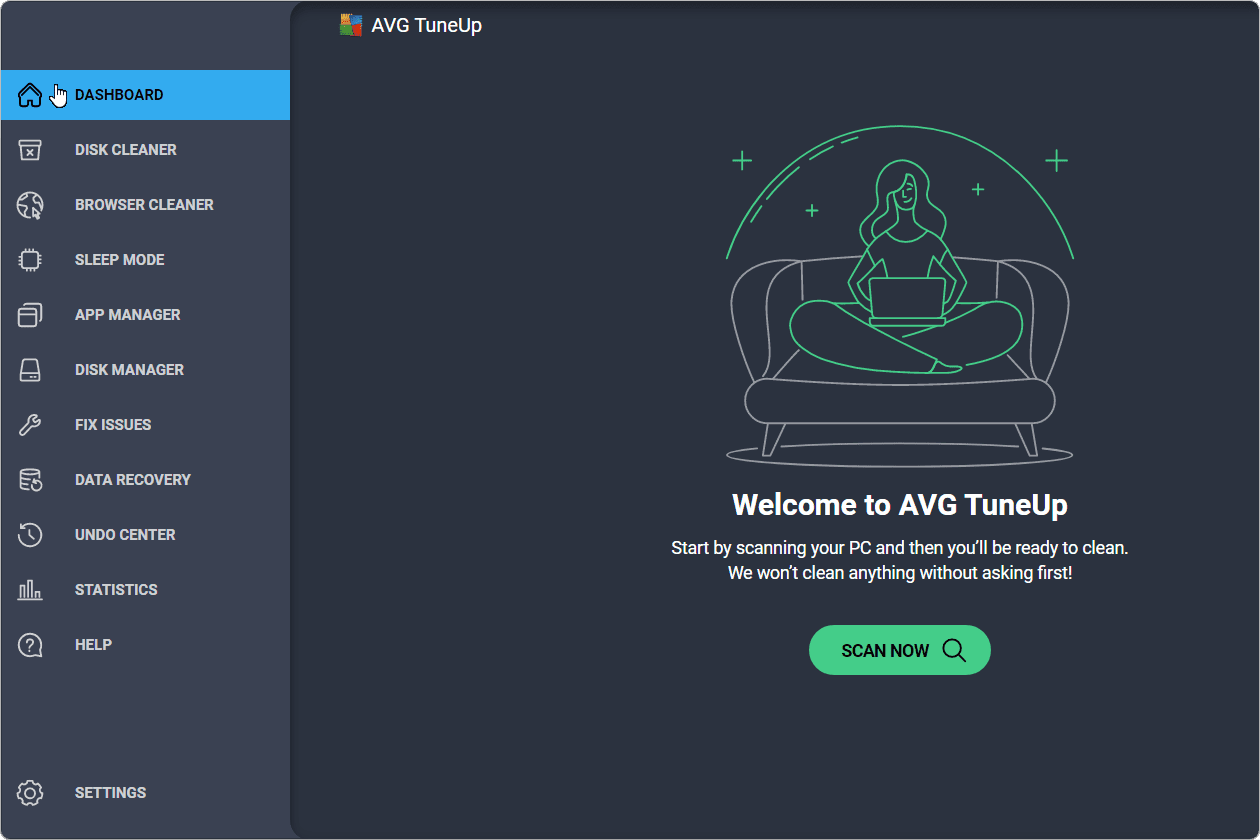 ภาพประกอบการใช้งานโปรแกรม AVG TuneUp 2024 v24.2 ลำดับที่ 2