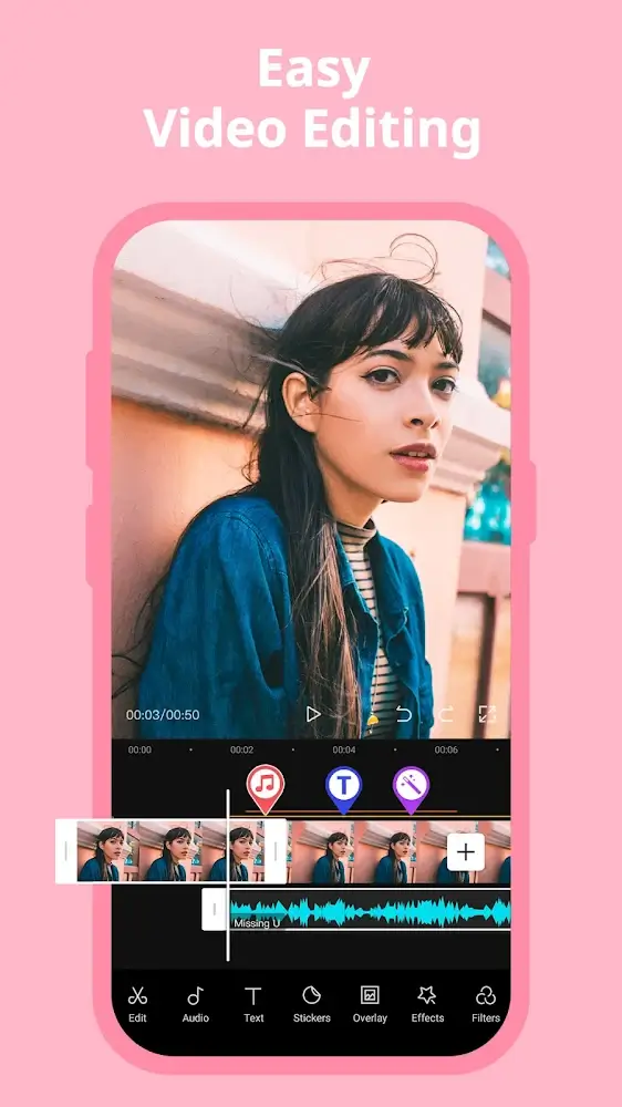 ภาพประกอบการใช้งานโปรแกรม CapCut Pro v16.3.0 (MOD APK) ลำดับที่ 5