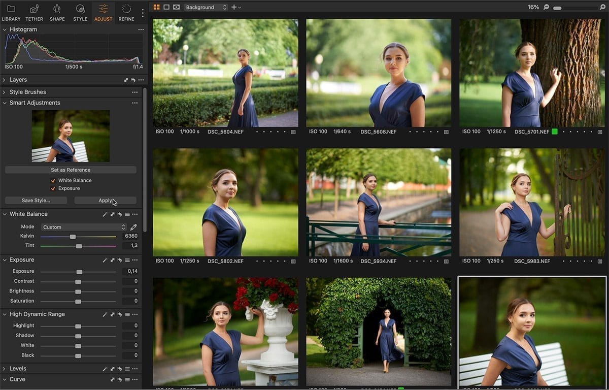 ภาพประกอบการใช้งานโปรแกรม Capture One Pro 16.8.4 ลำดับที่ 3