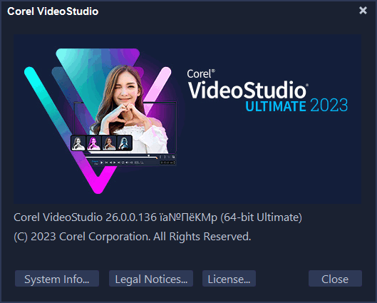 ภาพประกอบการใช้งานโปรแกรม Corel VideoStudio Ultimate 2023 v26.2.0.311 ลำดับที่ 4