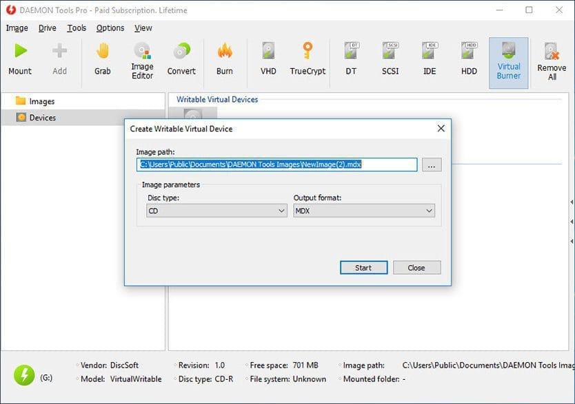 ภาพประกอบการใช้งานโปรแกรม DAEMON Tools Pro 8.3.0 [Full] ลำดับที่ 2