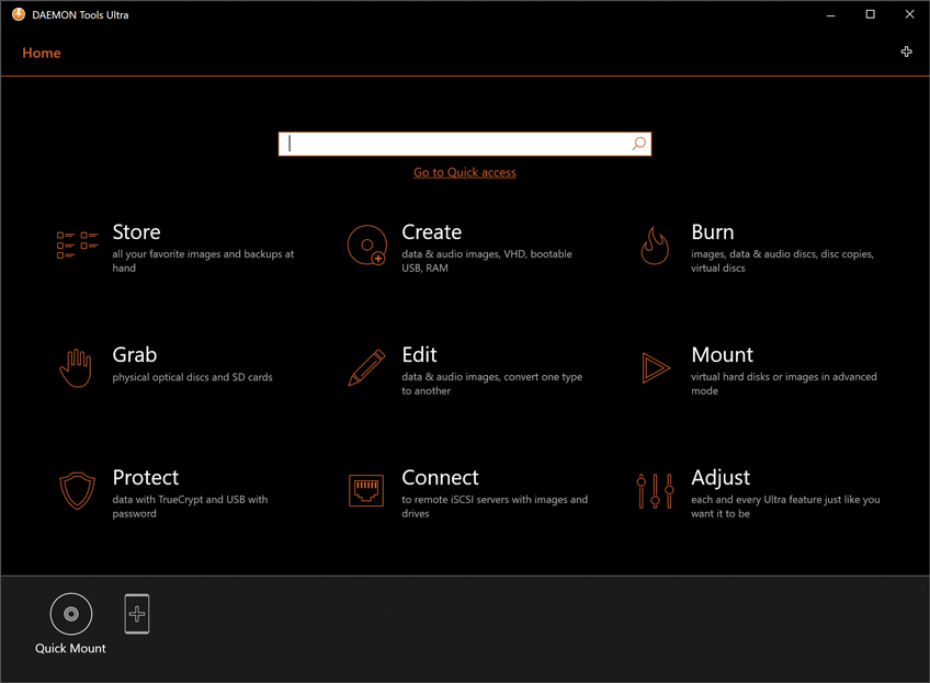 ภาพประกอบการใช้งานโปรแกรม DAEMON Tools Ultra 6.1 (Full) ลำดับที่ 2