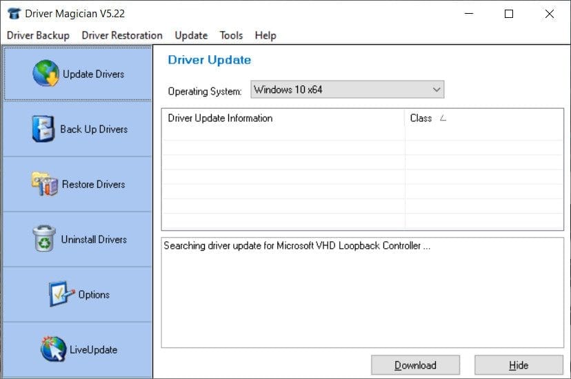 ภาพประกอบการใช้งานโปรแกรม Driver Magician 6.5 (Permanent) ลำดับที่ 2