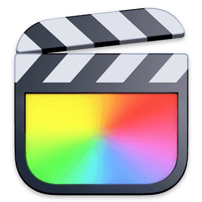 โลโก้ของโปรแกรม Final Cut Pro 11.2.0 macOS