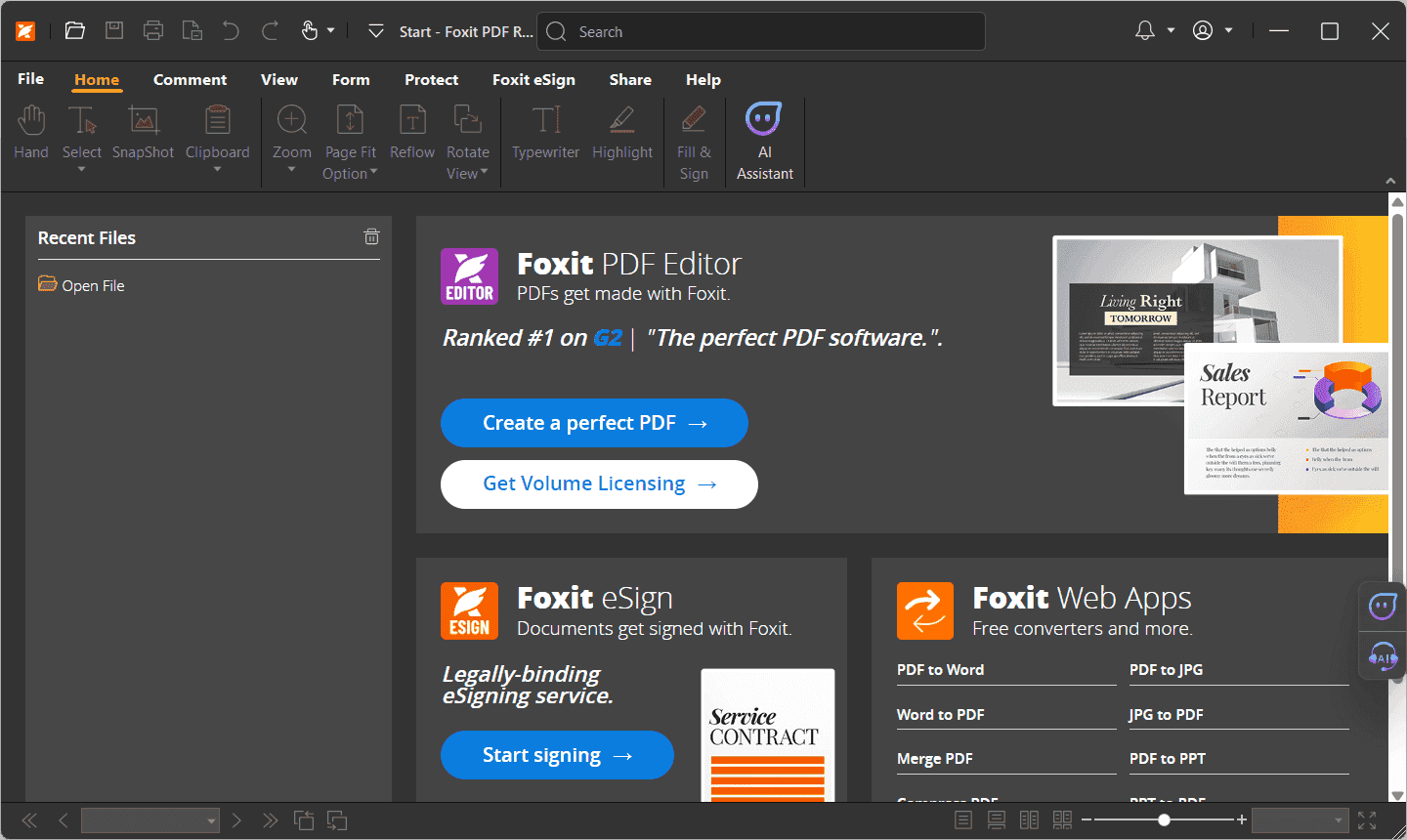 ภาพประกอบการใช้งานโปรแกรม Foxit PDF Reader 2026.1.3 (x64) ลำดับที่ 2