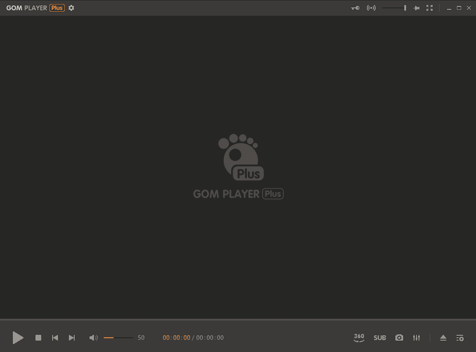 ภาพประกอบการใช้งานโปรแกรม GOM Player Plus 2.3.95.5366 ลำดับที่ 2