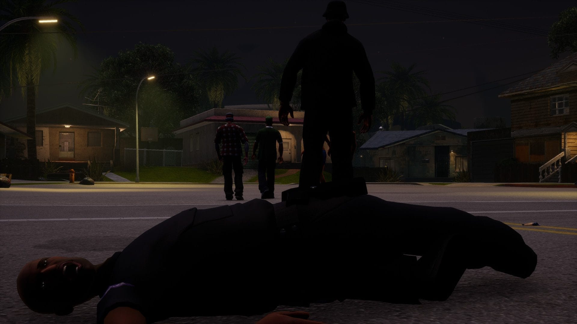 หน้าจอการใช้งานของโปรแกรม GTA San Andreas: Definitive Edition [PC]