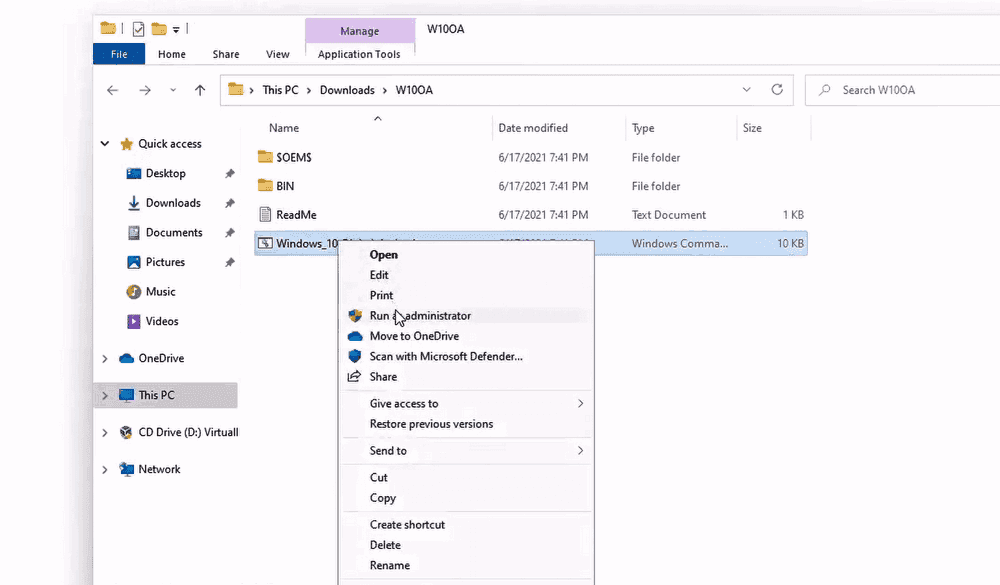 ภาพประกอบการใช้งานโปรแกรม วิธีการ Activate Windows 11 ถาวร แบบ Digital License ง่ายๆ ลำดับที่ 3