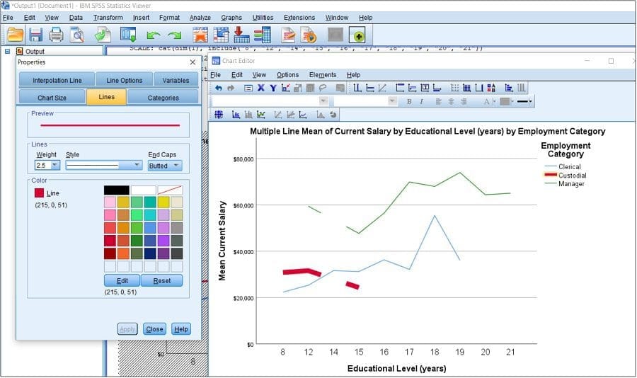 ภาพประกอบการใช้งานโปรแกรม IBM SPSS Statistics 26.0.0.1 (Full) ลำดับที่ 2