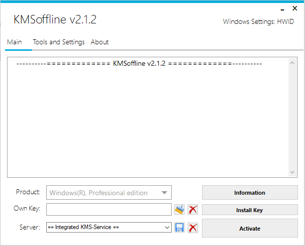 ภาพประกอบการใช้งานโปรแกรม KMSOffline 2.4.7 + ลำดับที่ 2