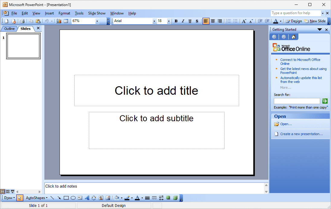 ภาพประกอบการใช้งานโปรแกรม Microsoft Office 2003 SP3 ลำดับที่ 2