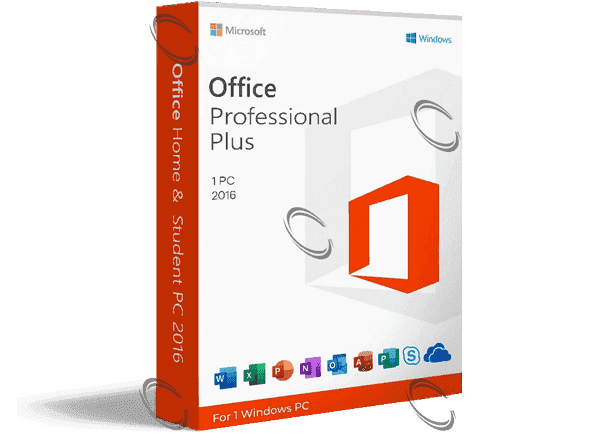 Microsoft Office 2016 Pro Plus โลโก้ของโปรแกรม Microsoft Office 2016 Pro Plus