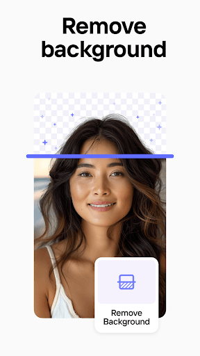 หน้าจอการใช้งานของโปรแกรม PhotoRoom Pro v2026.27.02 (MOD APK)