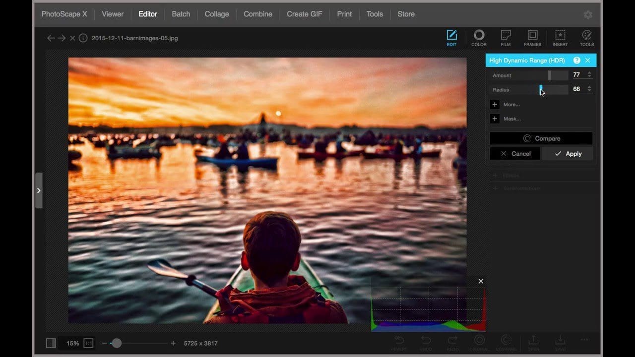ภาพประกอบการใช้งานโปรแกรม PhotoScape X Pro 4.3.0 ลำดับที่ 2