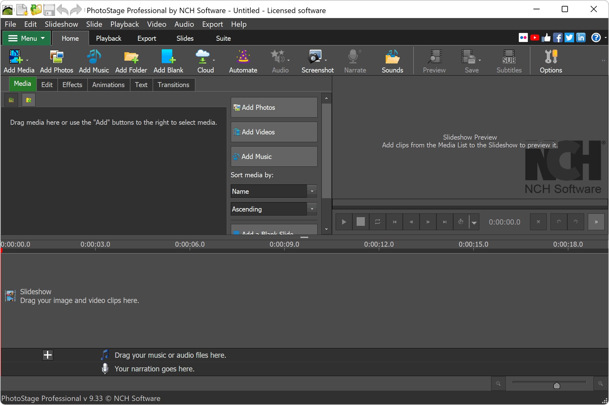 PhotoStage Slideshow Producer version