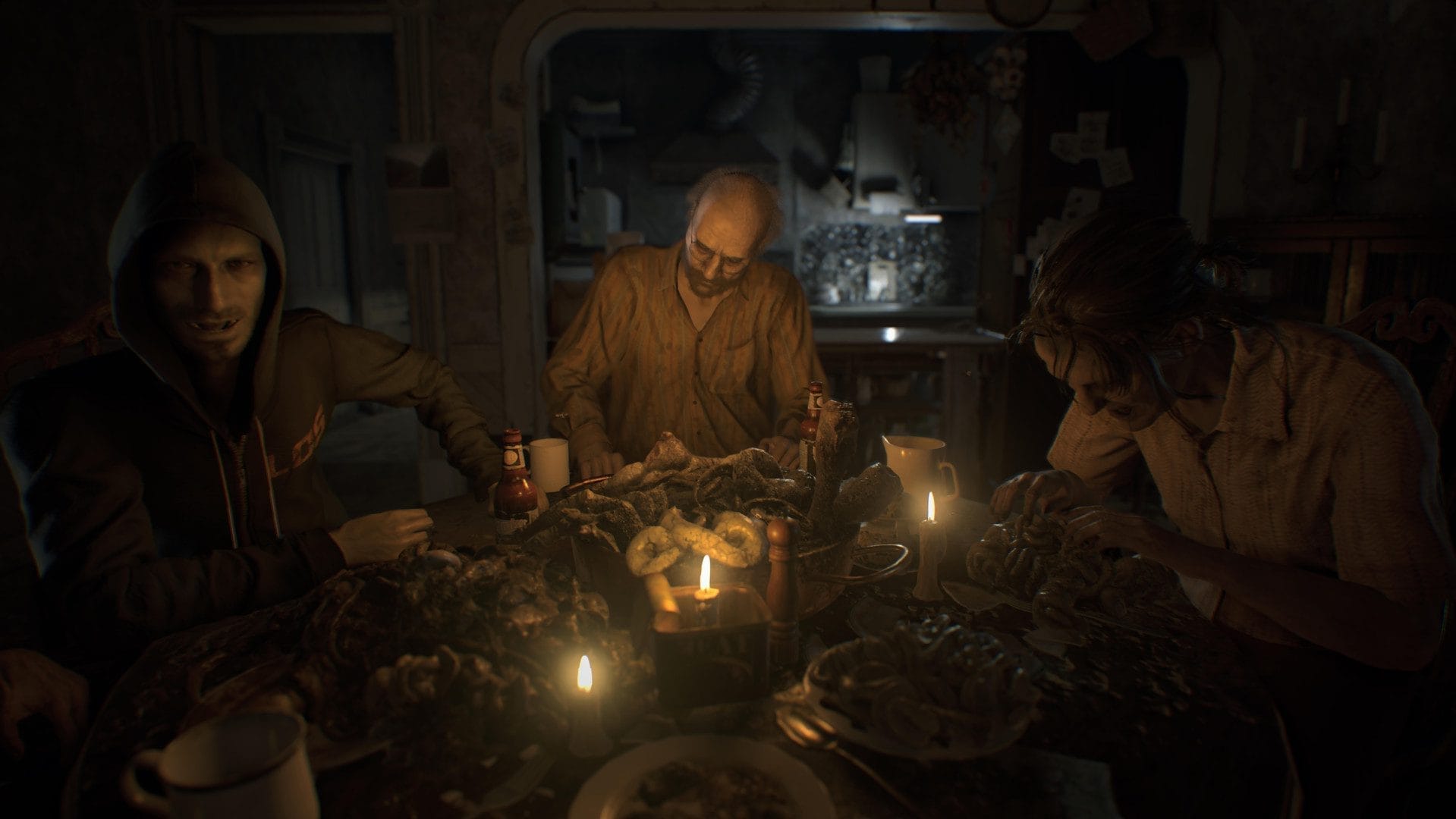 หน้าจอการใช้งานของโปรแกรม Resident Evil 7: Biohazard