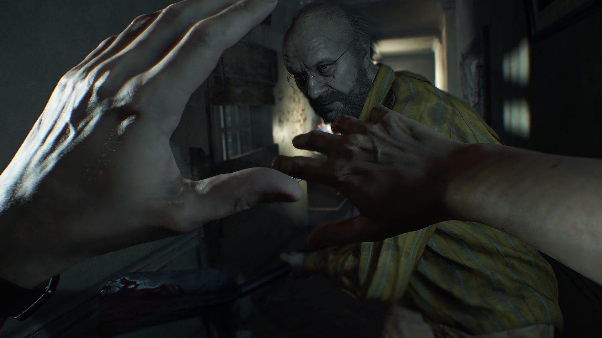หน้าจอการใช้งานของโปรแกรม Resident Evil 7: Biohazard