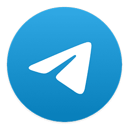 โลโก้ของโปรแกรม Telegram Desktop 7.0.7