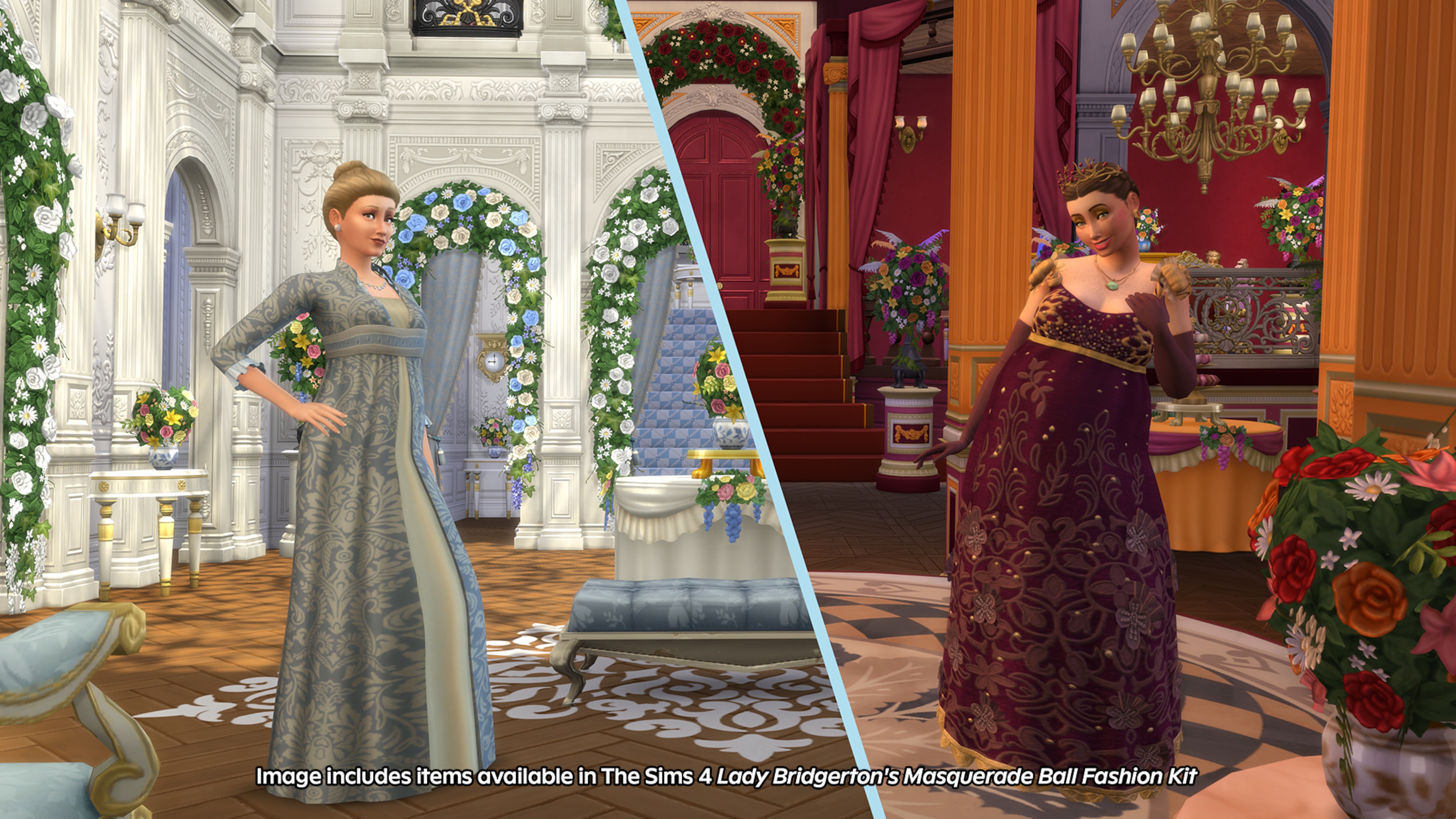หน้าจอการใช้งานของโปรแกรม The Sims 4
