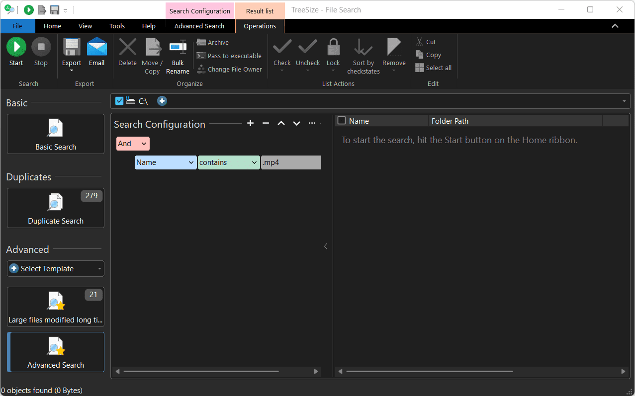 ภาพประกอบการใช้งานโปรแกรม TreeSize Pro 9.8.2.2303 ลำดับที่ 4