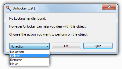 ภาพหน้าจอโปรแกรม โหลด Unlocker 1.9.2 [Full] โปรแกรมลบไฟล์ที่ลบไม่ได้ ตัวใหม่+วิธีใช้งา