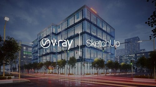 ภาพหน้าจอโปรแกรม V-Ray 5.20.06 for SketchUp 2017-2022 (Full)