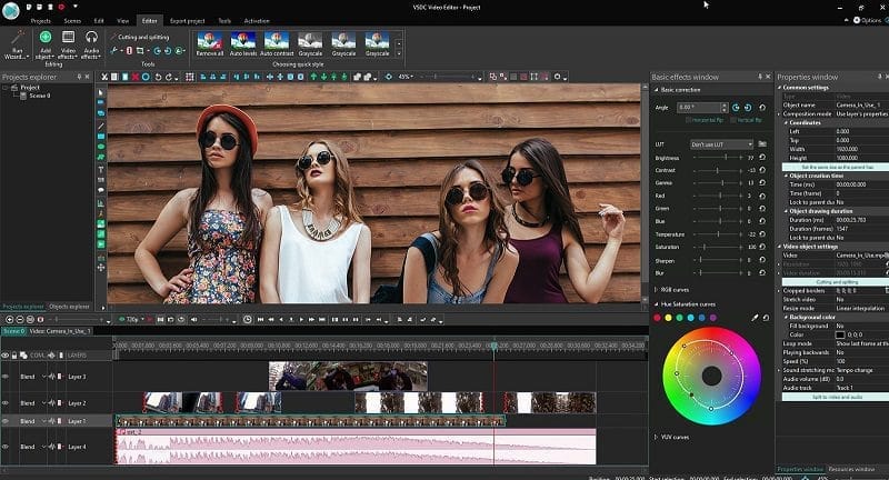 ภาพประกอบการใช้งานโปรแกรม VSDC Video Editor Pro 9.1.1.516 (Full) ลำดับที่ 2