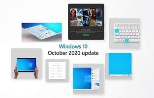 หน้าจอการใช้งานของโปรแกรม Windows 10 20H2 Pro (Full)