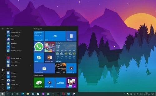 Windows 10 22H2 AIO หน้าจอการใช้งานของโปรแกรม Windows 10 22H2 AIO