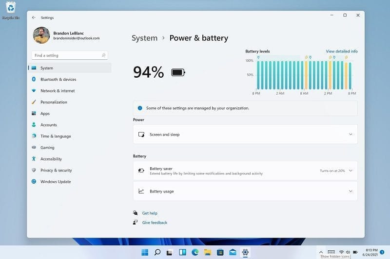 Windows 11 22H2 new settings design