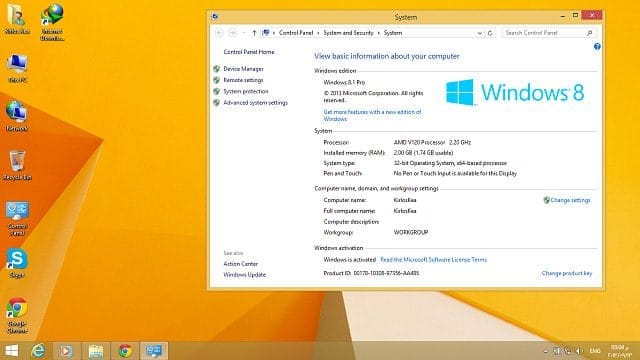 ภาพประกอบการใช้งานโปรแกรม Windows 8.1 Pro (Full) 64-bit ISO ลำดับที่ 2