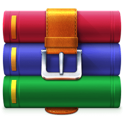 โลโก้ของโปรแกรม WinRAR 7.23 Final