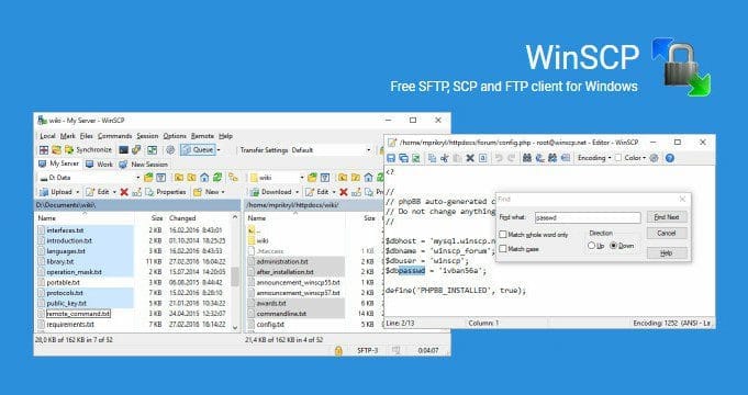 ภาพประกอบการใช้งานโปรแกรม WinSCP 6.3.8 ลำดับที่ 2