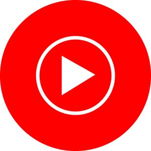 โลโก้ของโปรแกรม YouTube Music Premium v9.31.54