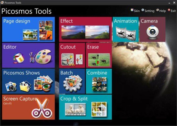 โหลด Picosmos Tools 2.6.0 [Full] ไทย โปรแกรมแต่งและตัดต่อภาพ