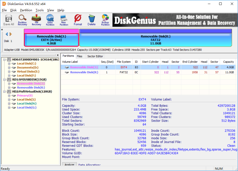 DiskGenius Pro Screenshot